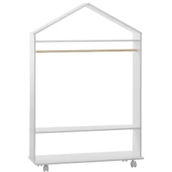 Armario C/Barra Montessori 78x39x126Cm