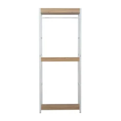 Armario LAUREN blanco metálico 200cm