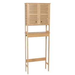 Armario para baño TRINIDAD de mdf y bambú
