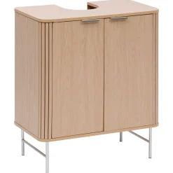 Armario para lavabo con 2 puertas LIORA marrón