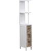 Armario wc STOCKHOLM blanco de mdf