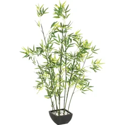 Bambú Artificial Con Maceta 122Cm