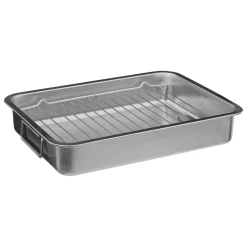 Bandeja De Horno Inoxidable C/Rejilla