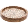 Bandeja De Madera Tamaño 1/2 22.5x4Cm