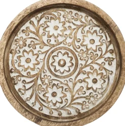 Bandeja De Madera Tamaño 1/2 22.5x4Cm