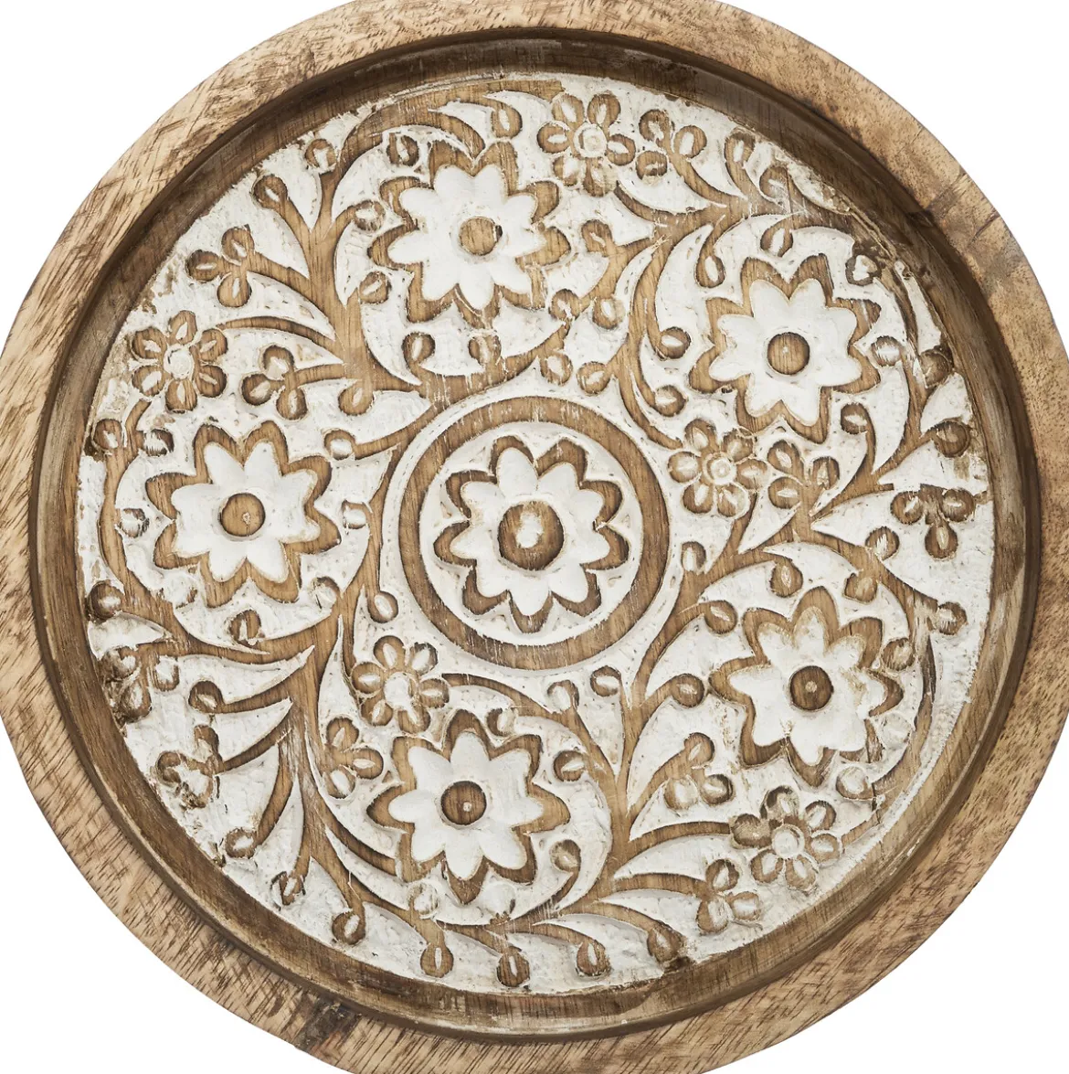 Bandeja De Madera Tamaño 1/2 22.5x4Cm