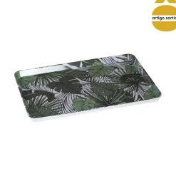 Bandeja Melamina Hojas 30x22Cm