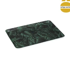 Bandeja Melamina Hojas 30x22Cm