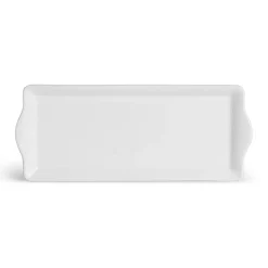 Bandeja rectangular de porcelana 34.5x15cm
