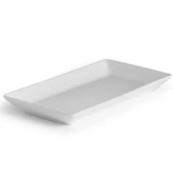 Bandeja rectangular de porcelana 30.5x15.5cm