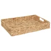 Bandeja rectangular HARMONY beige de yute