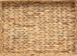 Bandeja rectangular HARMONY beige de yute