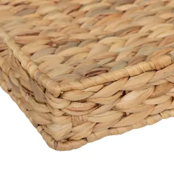 Bandeja rectangular HARMONY beige de yute