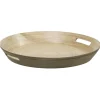 Bandeja Redonda Bambú Natural 42Cm