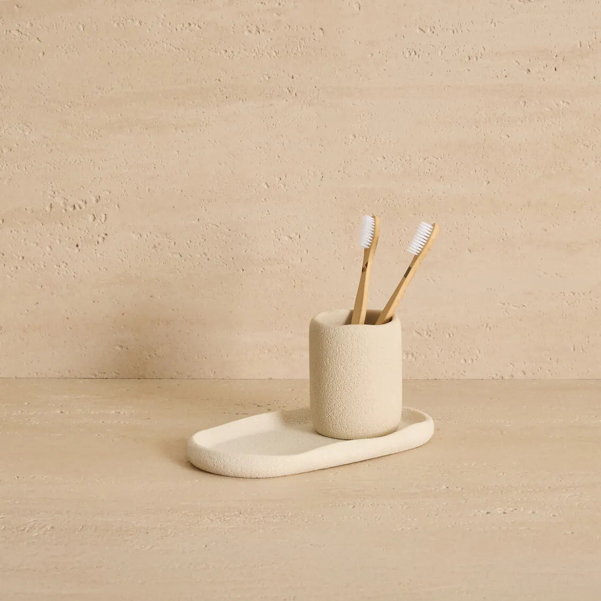 Bandeja wc OLEYA beige 22.6x12.7cm