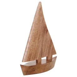 Barco decorativo OCEA de madera de mango
