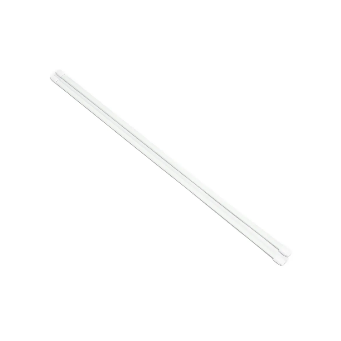 Barra Extensible 80-110Cm Ovalada Blanca