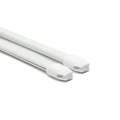 Barra Extensible Ovalada 40-60Cm Blanco