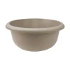Barreño beige de plástico 4,5L