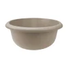 Barreño beige de plástico 1,4 L