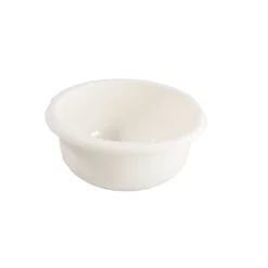Barreño De Plástico Blanco 2.4L