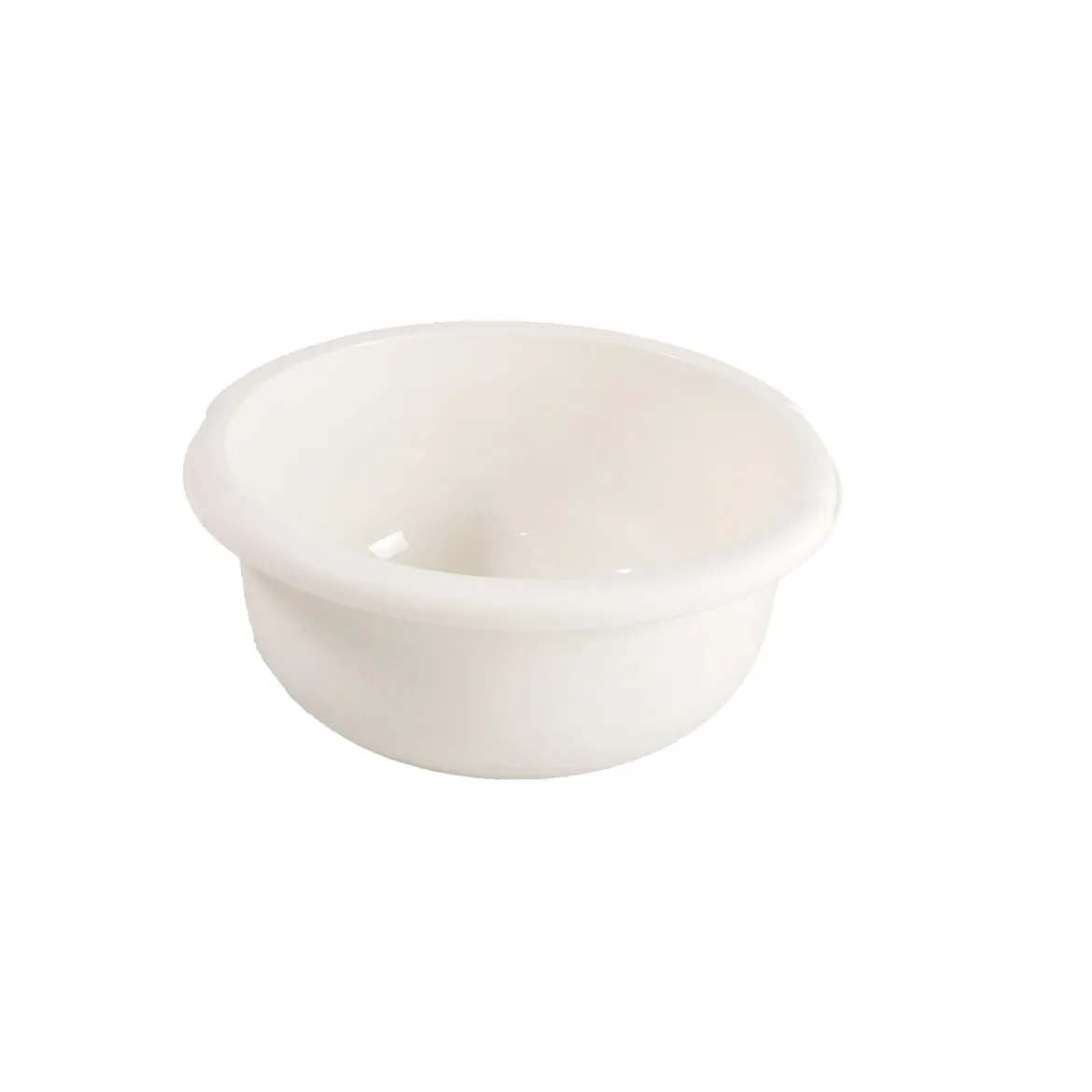 Barreño De Plástico Blanco 2.4L