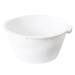 Barreño Redondo Blanco 20L Beclassic