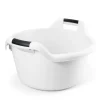 Barreño Redondo Blanco 30L Beclassic