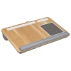Base ATHOME para portatil beige de mdf