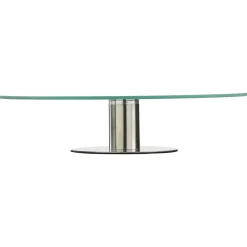 Base Giratoria De Vidrio C/Pie 30Cm