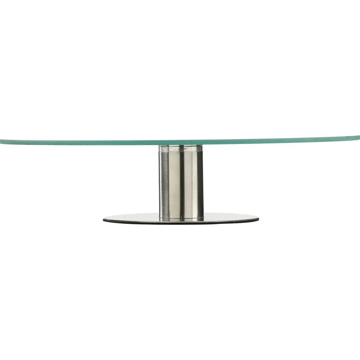 Base Giratoria De Vidrio C/Pie 30Cm