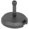 Base para parasol de hormigón negro HAULIO 29kg
