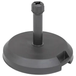 Base para parasol de hormigón negro HAULIO 29kg