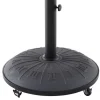 Base para parasol hormigón c/ruedas 25kg
