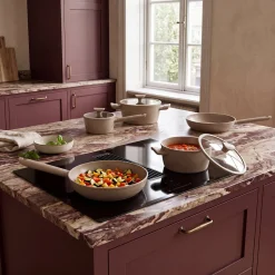 Batería de cocina 5 piezas ESSENCE taupe