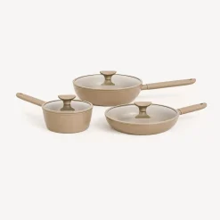 Batería de cocina 5 piezas ESSENCE taupe