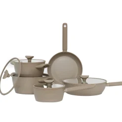 Batería de cocina 5 piezas ESSENCE taupe