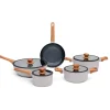 Batería de cocina WILD gris 5 piezas