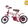 Bicicleta decorativa roja
