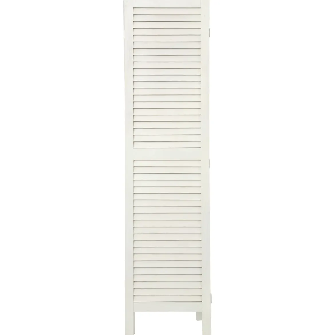 Biombo Madera Blanco 170x40Cm