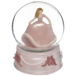 Bola De Nieve Musical Princesa 10x14Cm