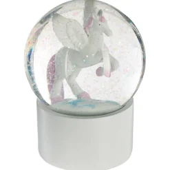 Bola De Nieve Unicornio 10x13Cm
