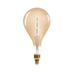 Bombilla Led Vintage Ámbar Ps160 6W E27