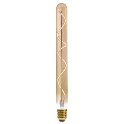 Bombilla Tubo Vintage Ámbar T9-30 4W E27