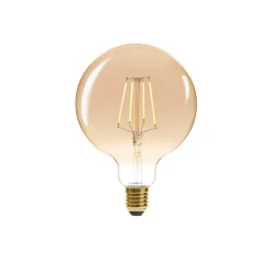 Bombilla Vintage Led Ámbar G125 4W E27