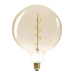 Bombilla VINTAGE ámbar espiral led G200 4.9W