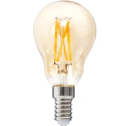 Bombilla VINTAGE ámbar led A48 4.2W E14