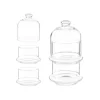 Bombonera De Vidrio Apilable 2X230Ml