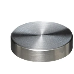 Bombonera De Vidrio C/Tapa Inoxidable 1L