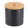 Bote De Bambú Negro